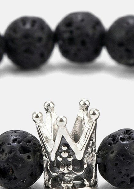 Kralenarmband Lava Crown