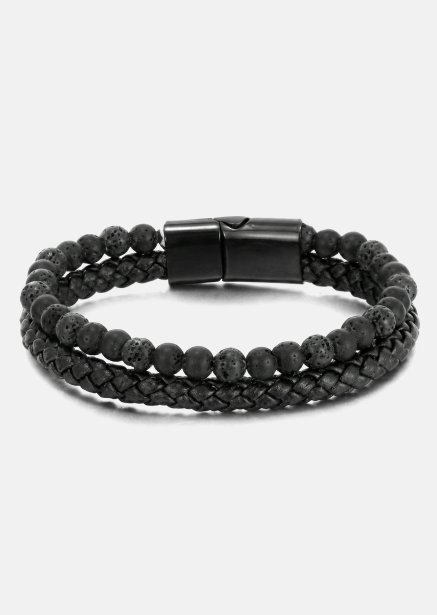 Leren armband Shadow Embrace
