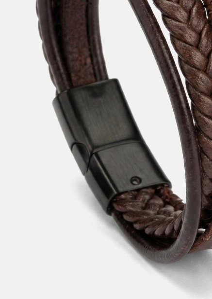 Leren armband Brave Tangle
