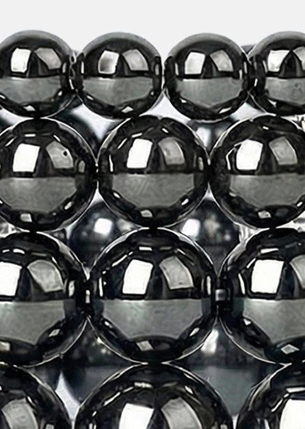 Kralenarmband Obsidian Flow
