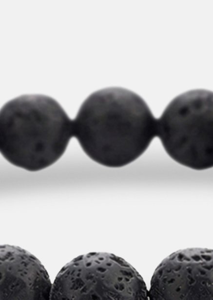 Kralenarmband Obsidian Thread