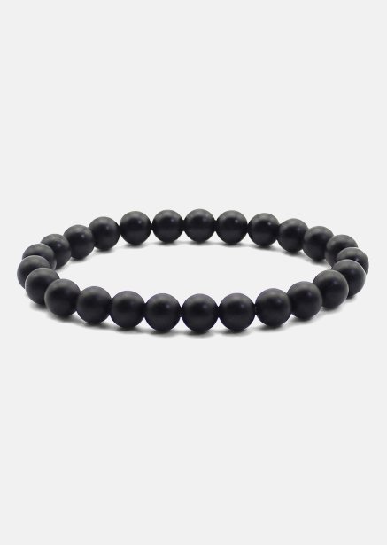 Kralenarmband Obsidian Whisper