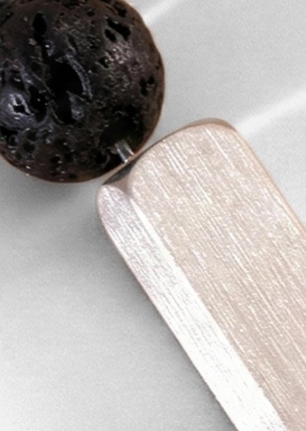 Kralenarmband Obsidian Ridge