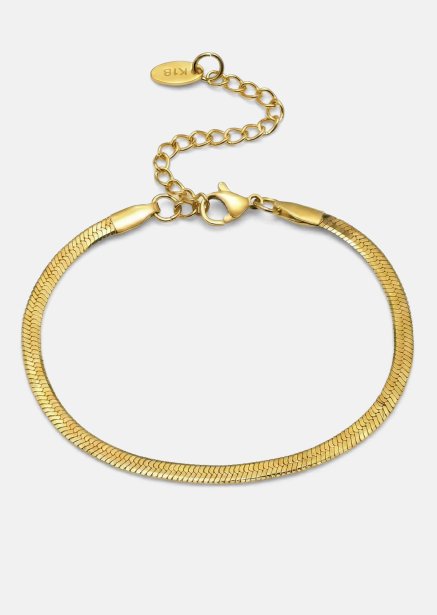 Armband Luxe Mesh - 18k Verguld