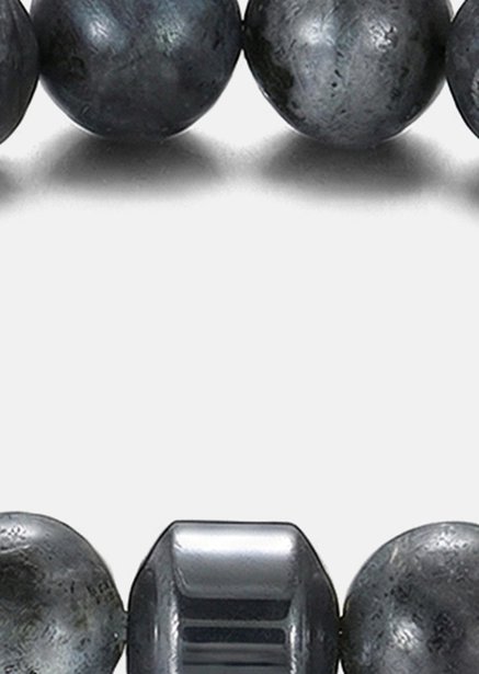 Kralenarmband Obsidian Charm