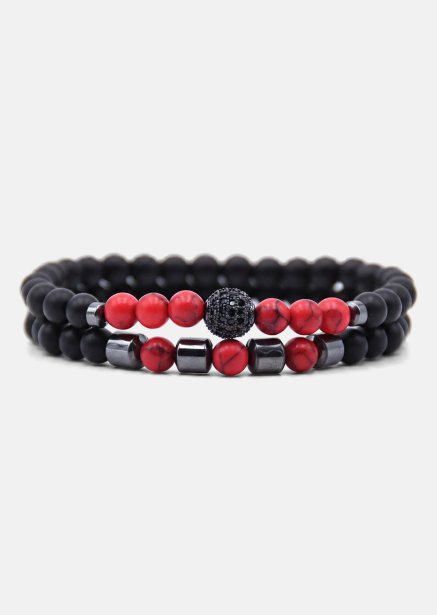 Kralenarmband Crimson Valor