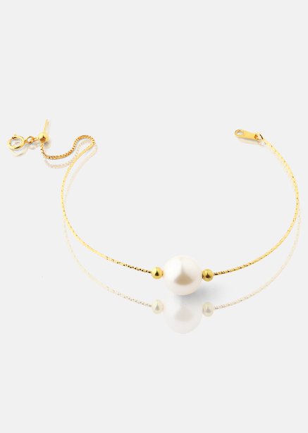 Armband Pearl Aura- 18k Verguld