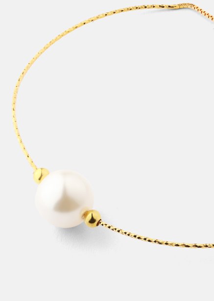 Armband Pearl Aura- 18k Verguld