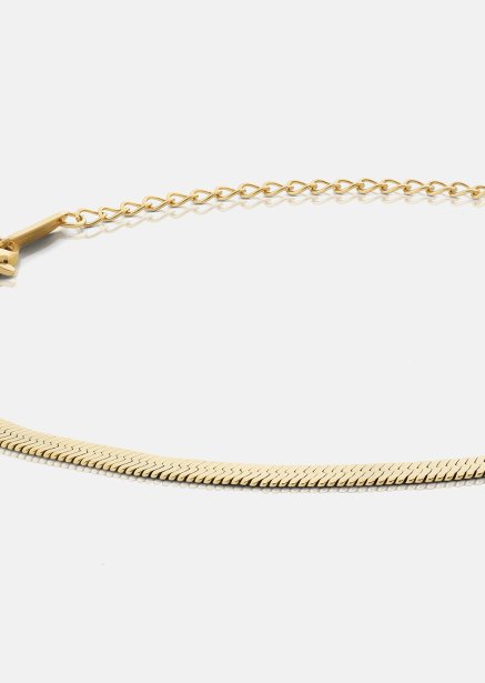 Armband Sleek Chain- 18k Verguld