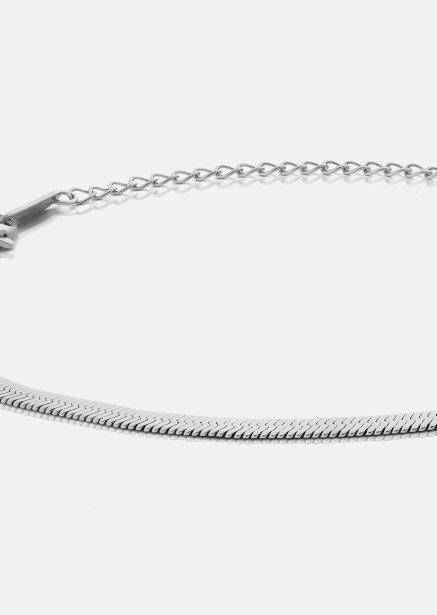 Armband Sleek Chain- Verzilverd