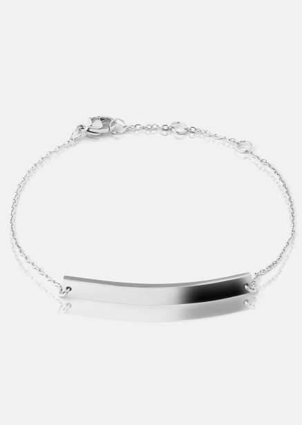 Armband Sleek Elegance - Verzilverd