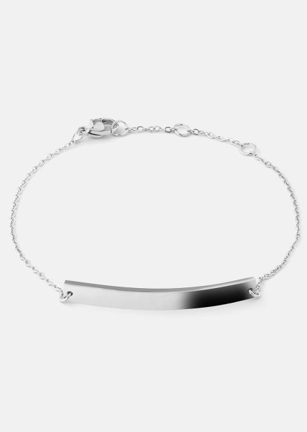 Armband Sleek Elegance - Verzilverd