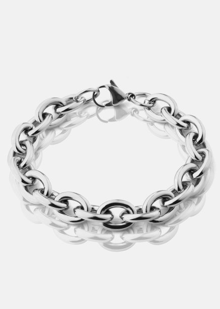 Armband Loop – Verzilverd
