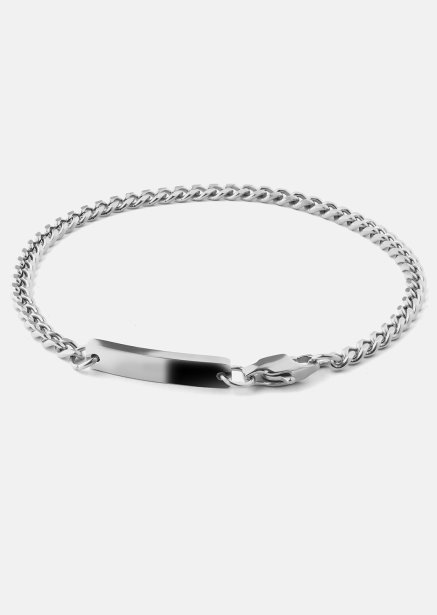 Armband Vanguard Chain - Verzilverd