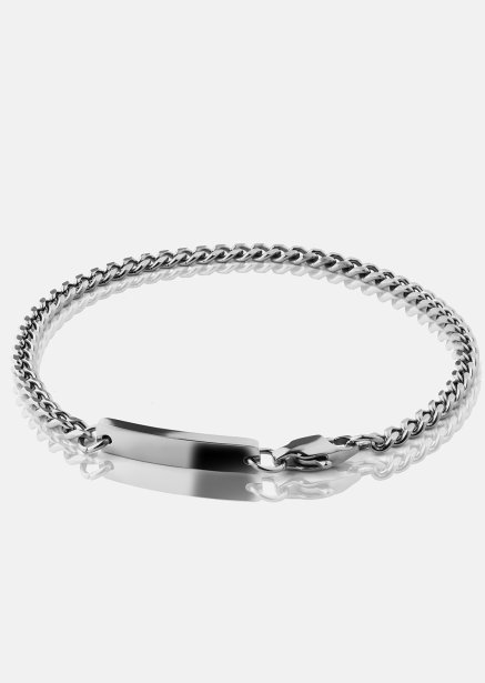 Armband Vanguard Chain - Verzilverd