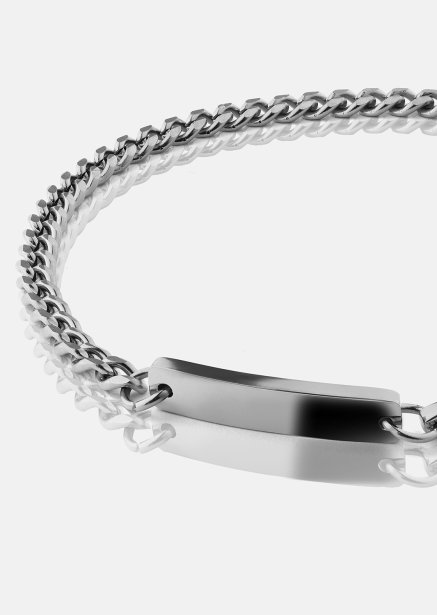Armband Vanguard Chain - Verzilverd