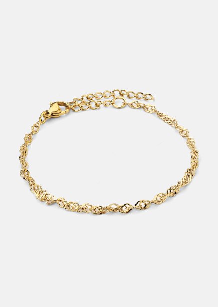 Armband Twist Whisperer - 18k Gold Plated