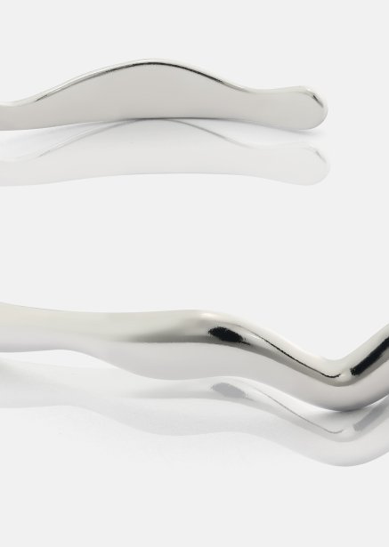 Armband Waveform - Verzilverd