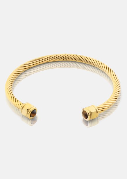 Armband Aumaura Brown - 18k Verguld