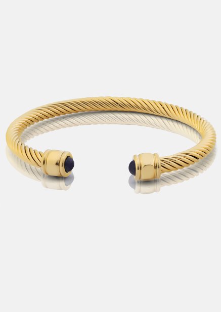 Armband Aumaura Blue - 18k Verguld
