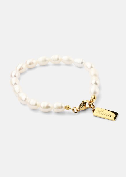 Armband Love Pearl - 18k Verguld
