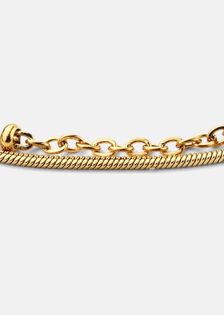 Armband Duo - 18k Verguld