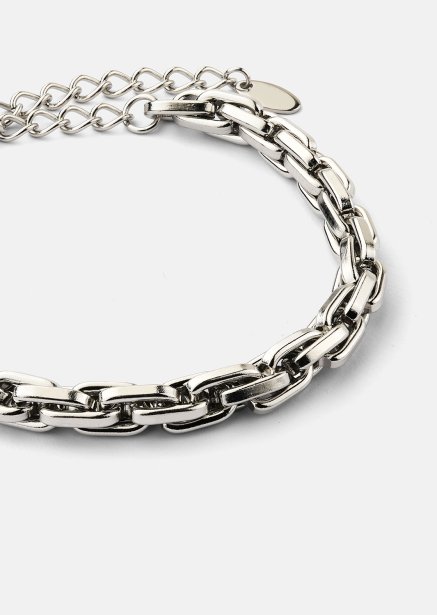 Armband Bold Chain – Verzilverd