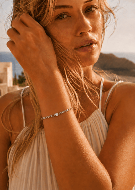 Armband Pulse – Verzilverd