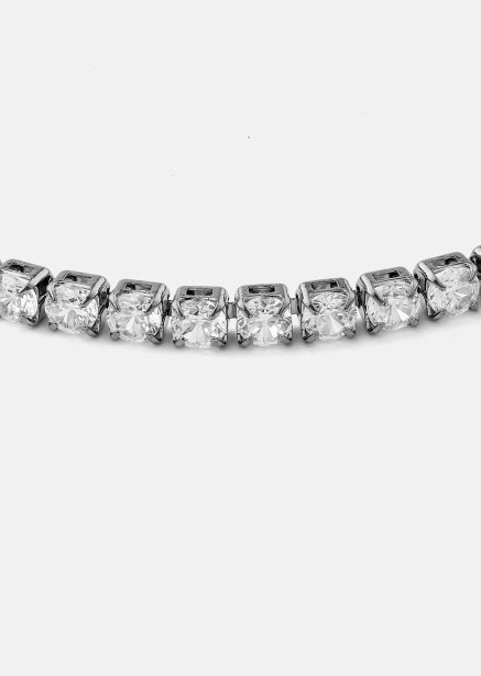 Armband Gloria Band 3 mm - Verzilverd