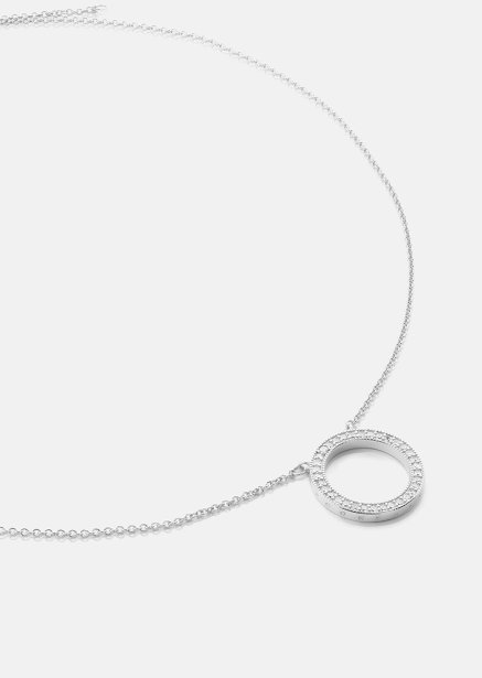 Ketting Cirque Éclat - Verzilverd