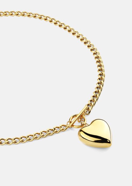 Heart of Gold Charm - 18k Verguld