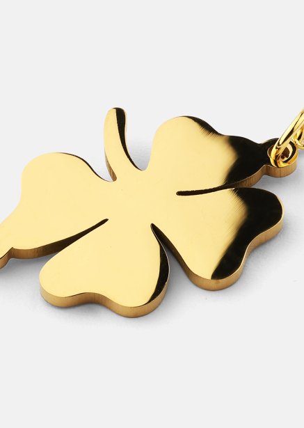 Golden Clover Charm Bracelet - 18k Verguld