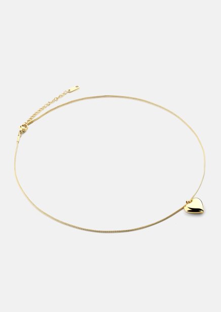 Ketting Opal Eternal Heart - 18k Verguld