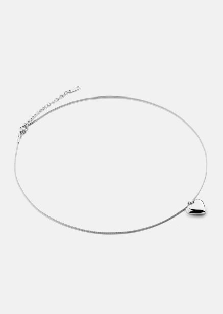 Ketting Opal Eternal Heart - Verzilverd