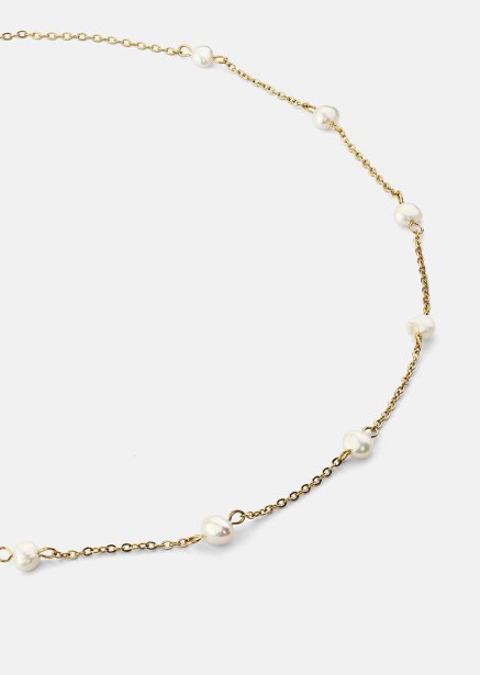Ketting Lunaria - 18k Verguld