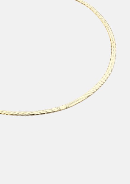Ketting Classic Link- 18k Verguld