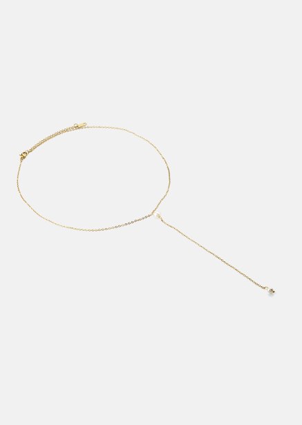 Ketting Ocean Thread - 18k Verguld