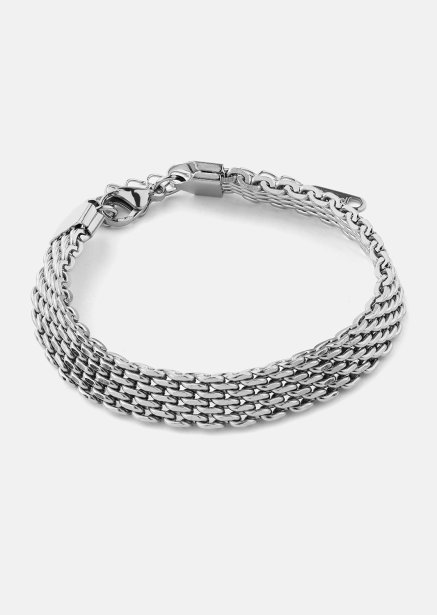 Armband Glowline- Verzilverd