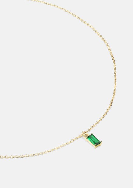Ketting Emeraldis - 18k Verguld