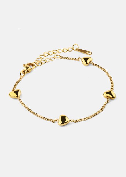 Armband Links of Love - 18k Verguld