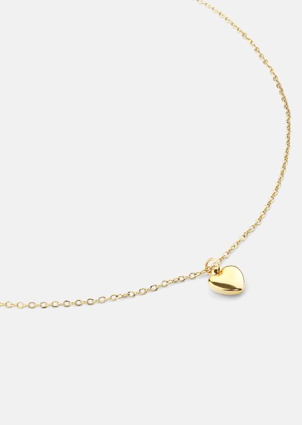 Ketting Heartbeat - 18k Verguld