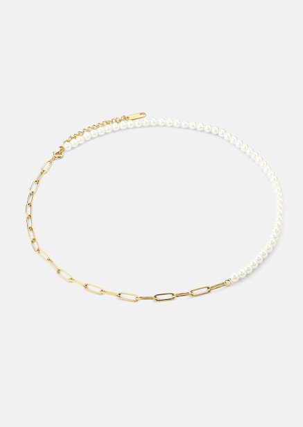 Ketting Pearl Harmony - 18k Verguld