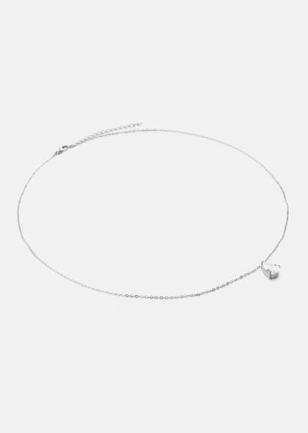 Ketting Drop – Verzilverd