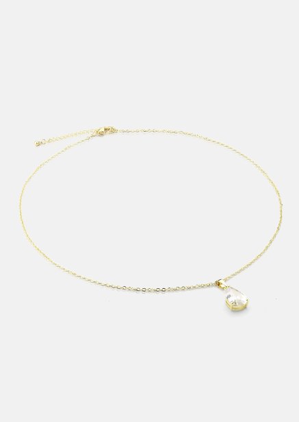 Ketting Luna Teardrop - 18k Verguld