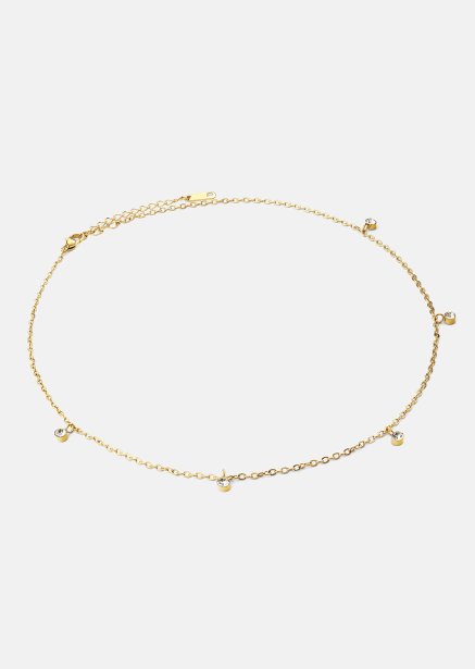 Ketting Luna Drops - 18k Gold Plated