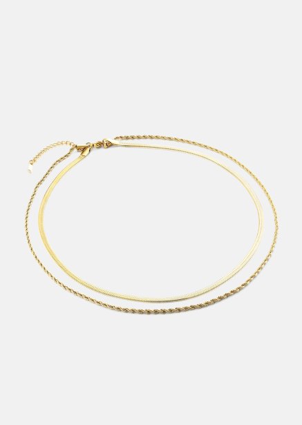 Verona Ketting – 18k Verguld