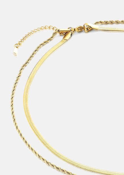 Verona Ketting – 18k Verguld