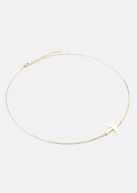 Aviara Ketting – 18k Verguld