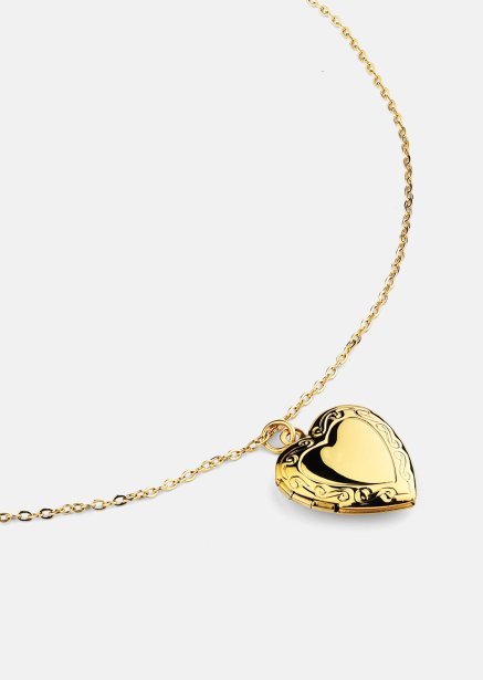 Ketting Golden Heart big - 18k Verguld