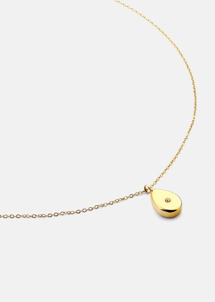 Ketting Aurora Drop - 18k Verguld